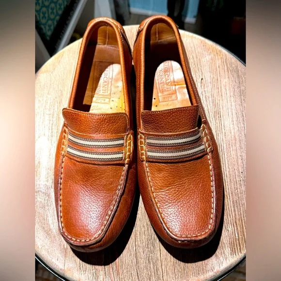 Mercanti Fiorentini Men\'s Curio Brown Leather Split Toe Lace Up Shoes Italy 11.5 Mercanti Fiorentini | eBay main image 2